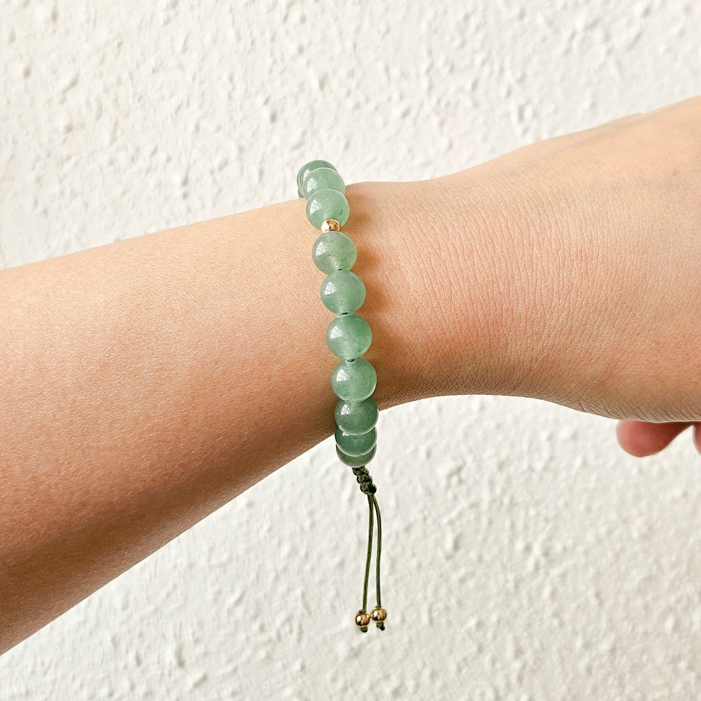 東菱玉 Aventurine(圓珠手繩)