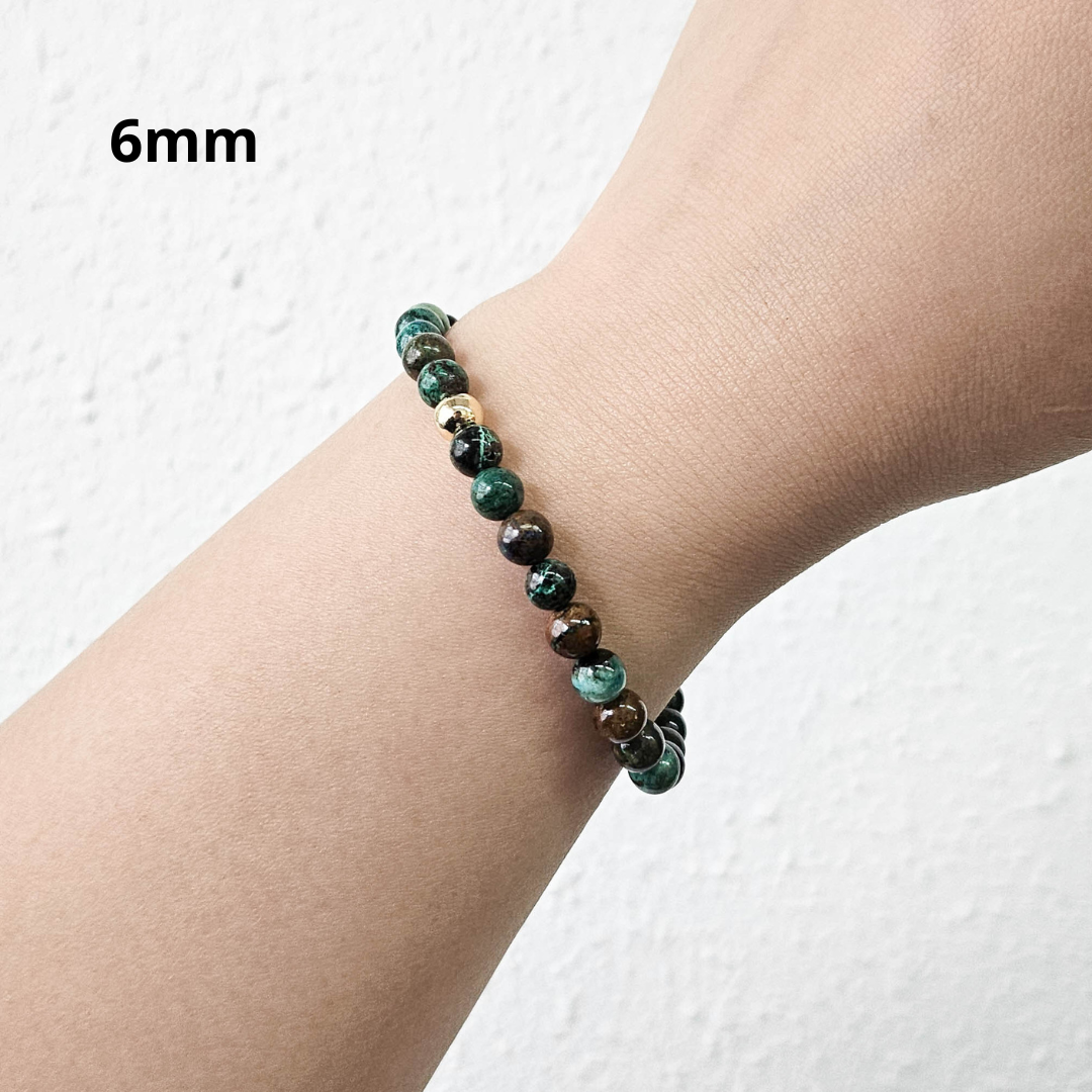 鳳凰石 Chrysocolla(6mm/10mm手鏈)