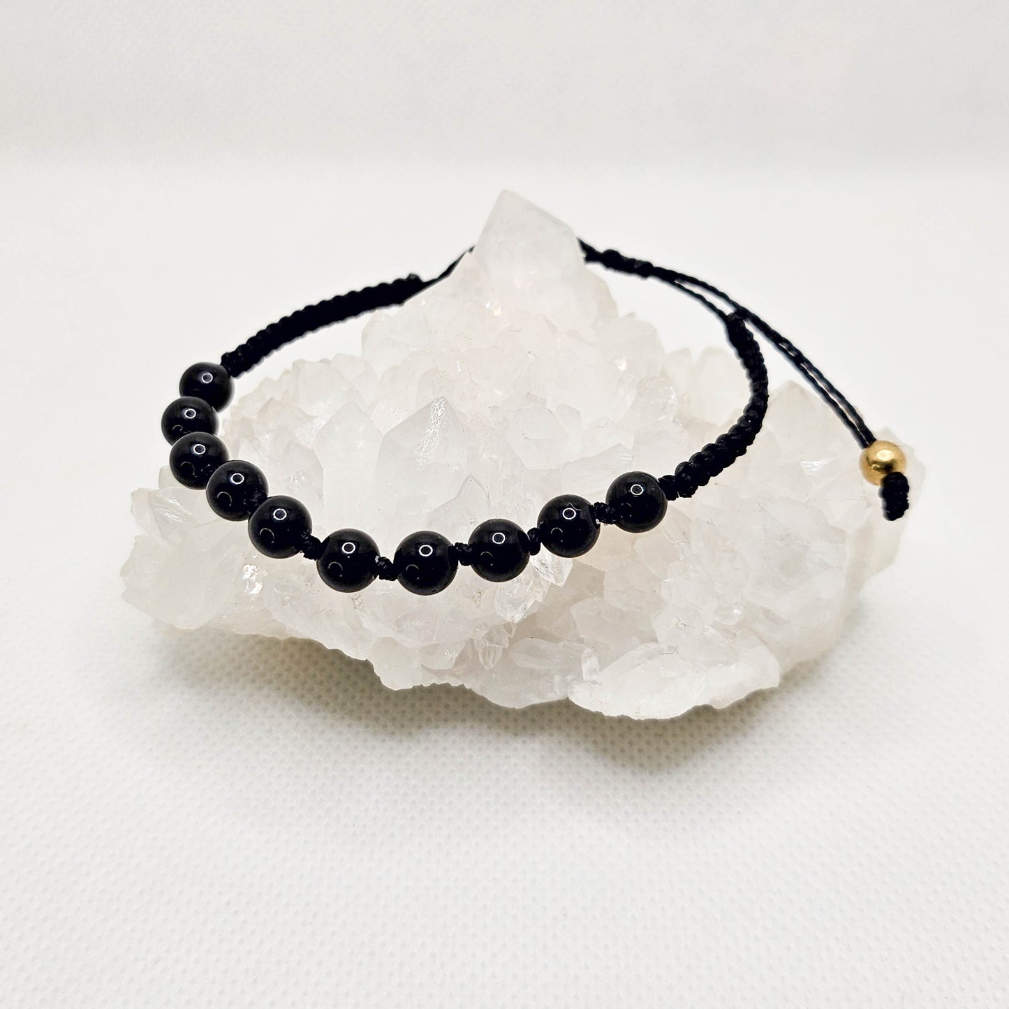 黑碧壐 Black Tourmaline(串珠手繩)