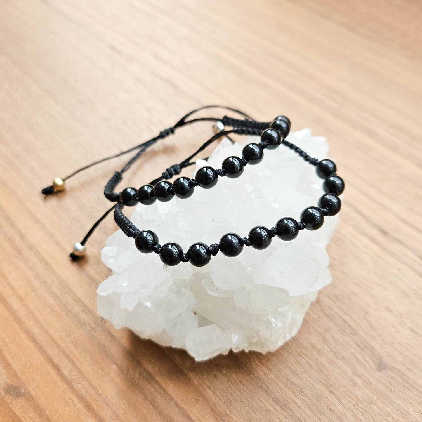 黑碧壐 Black Tourmaline(串珠手繩)