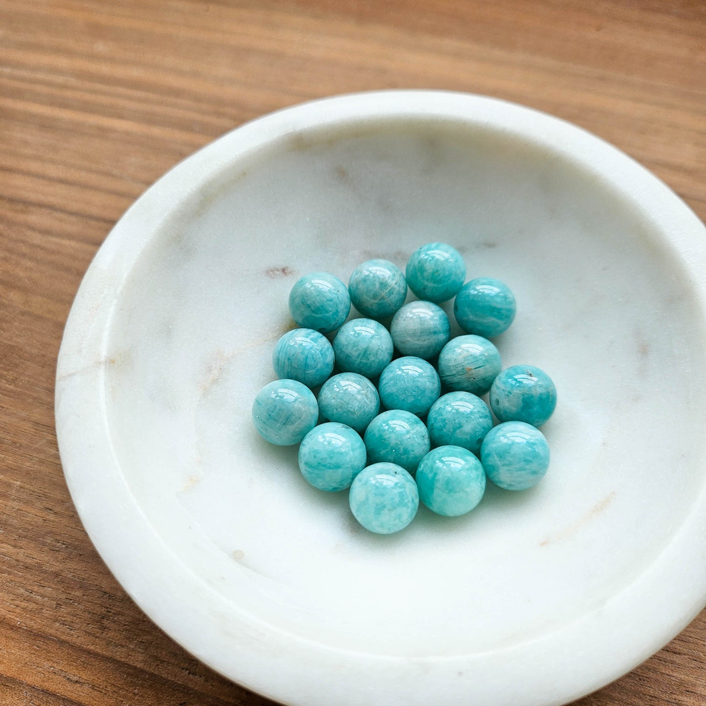 天河石 Amazonite(圓珠/Macrame編織手繩)
