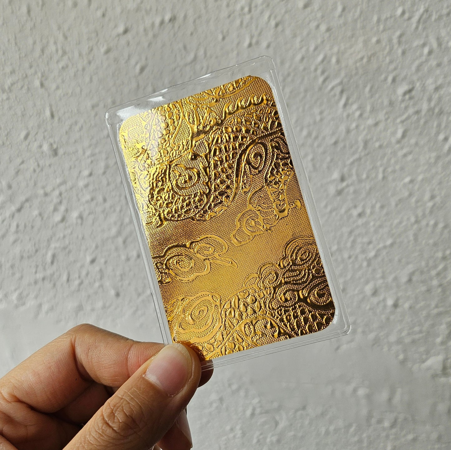 大日如來神卡 (保護) (莊嚴金)