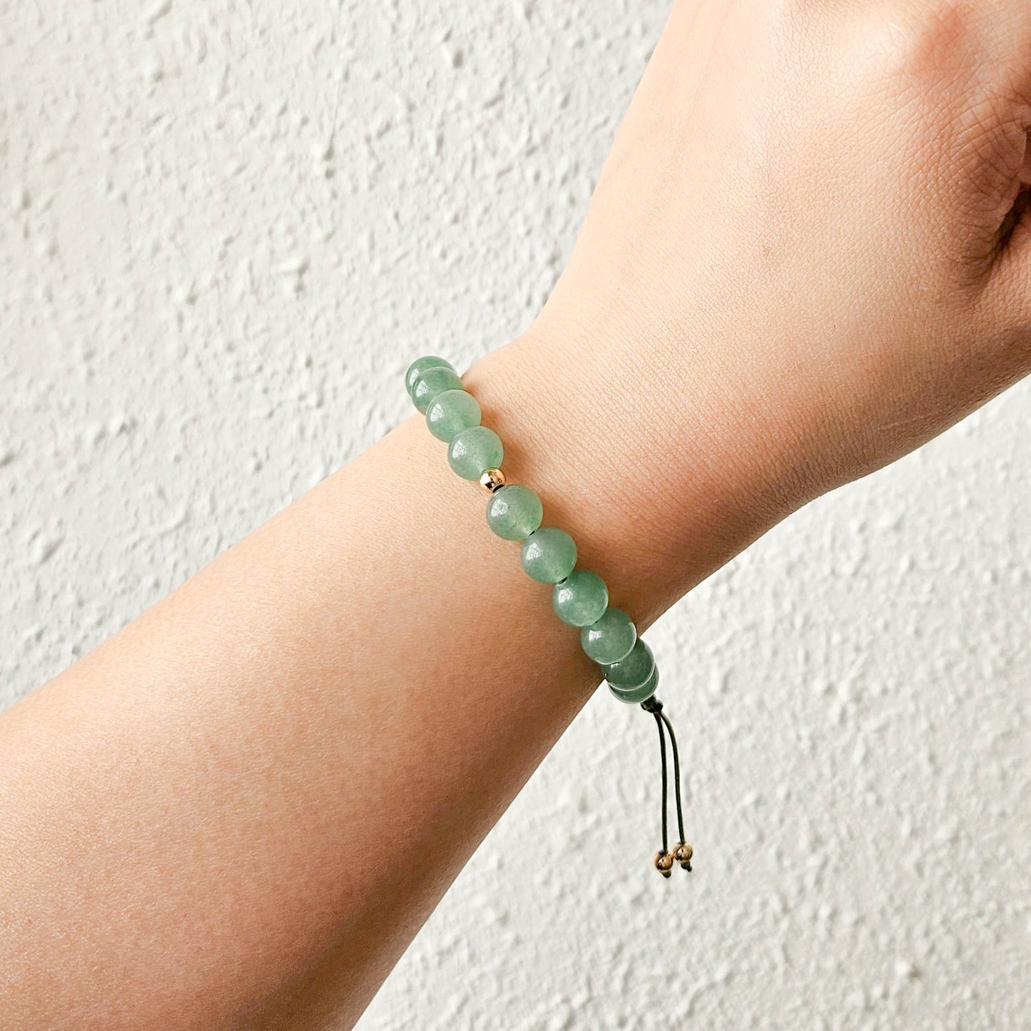 東菱玉 Aventurine（圓珠手繩）