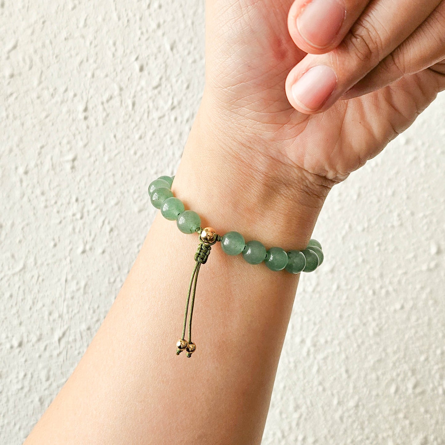 東菱玉 Aventurine（圓珠手繩）