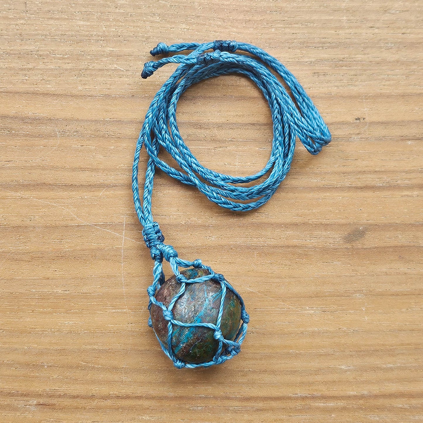 [隨機出貨] 鳳凰石/矽孔雀石 Chrysocolla（滾石）