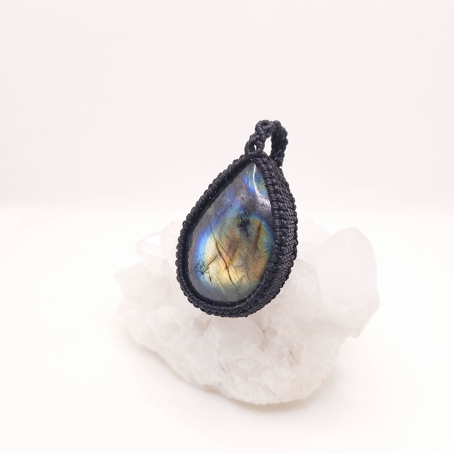 拉長石 Labradorite（頸鏈）[1201-Lb03]