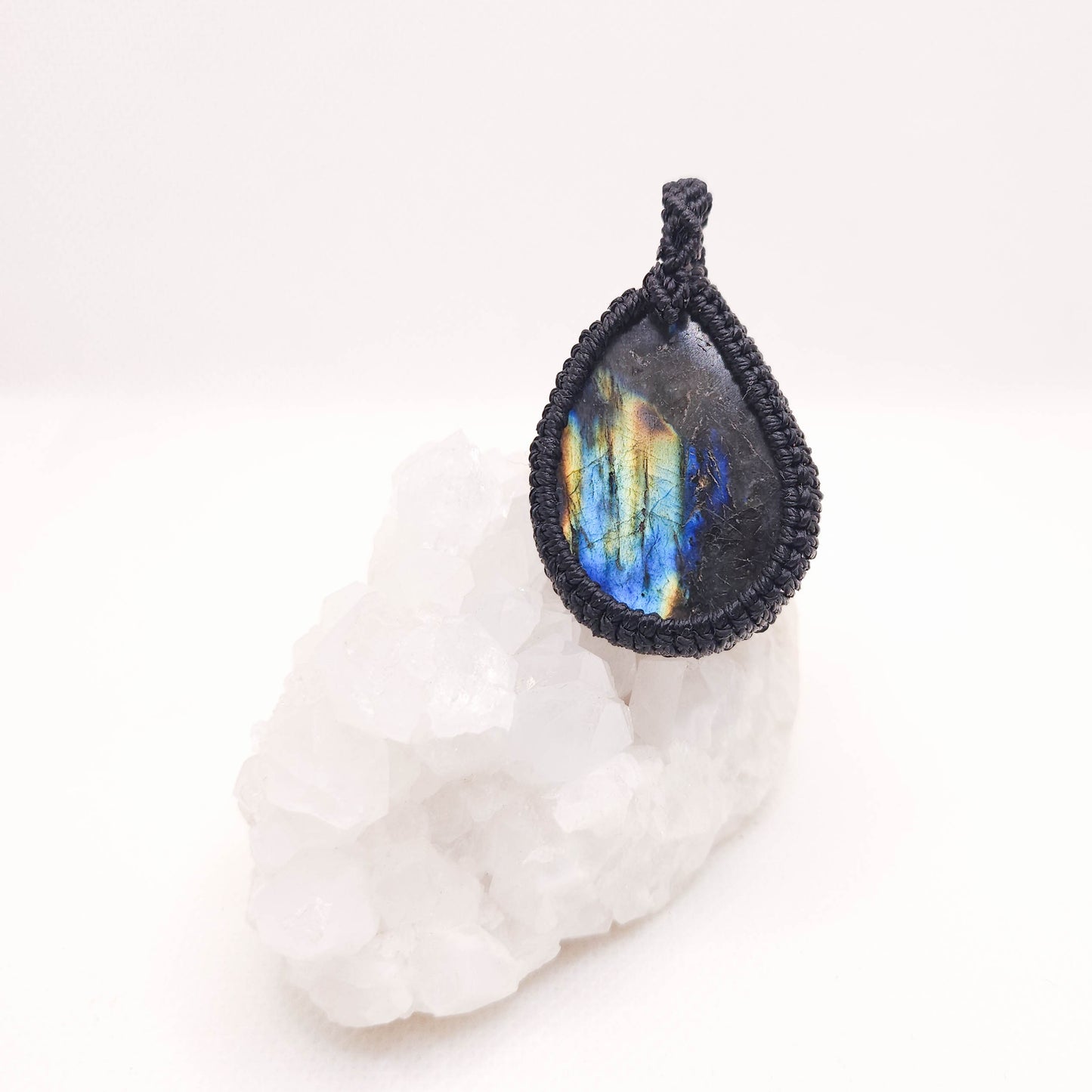 拉長石 Labradorite（頸鏈）[1201-Lb03]