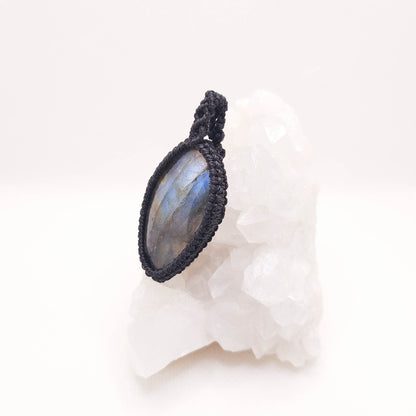 拉長石 Labradorite（頸鏈）[1201-Lb05]