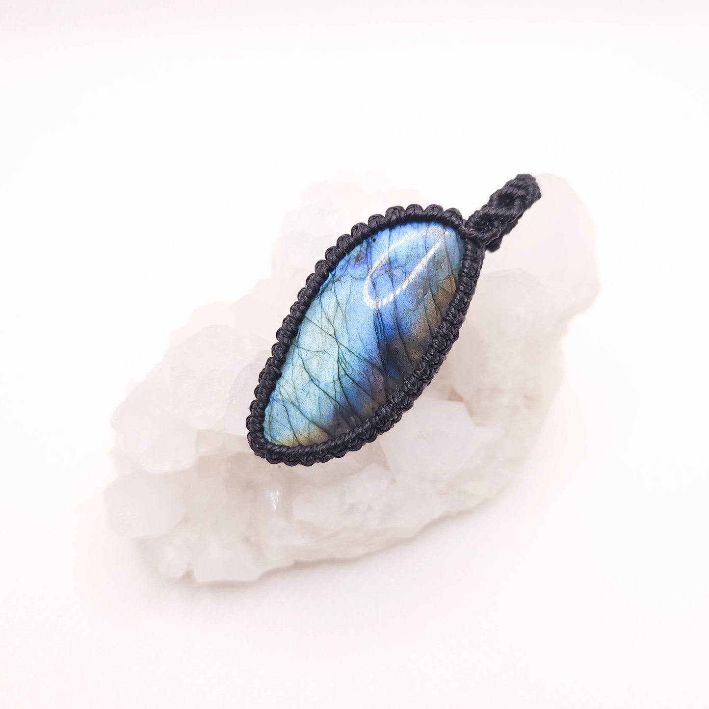 拉長石 Labradorite（頸鏈）[1201-Lb07]