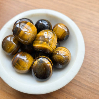 [隨機出貨] 虎眼石 Tiger's Eye（滾石）