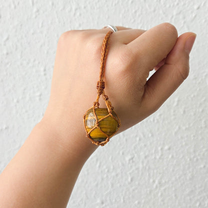 [隨機出貨] 虎眼石 Tiger's Eye（滾石）