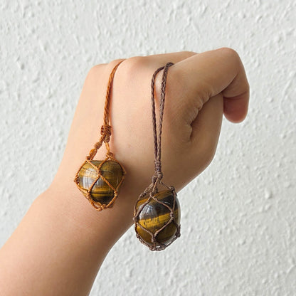 [隨機出貨] 虎眼石 Tiger's Eye（滾石）