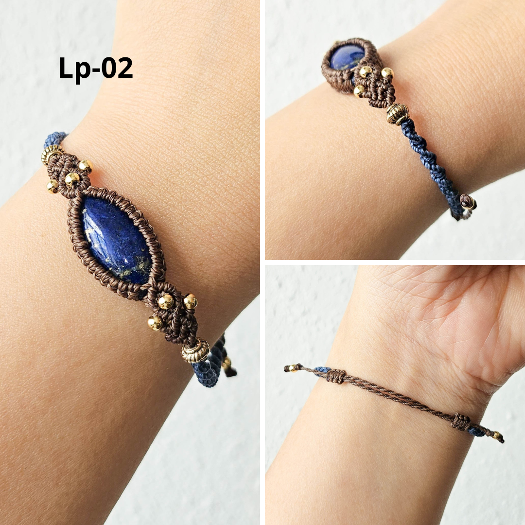 青金石 Lapis Lazuli（手繩）[0504]