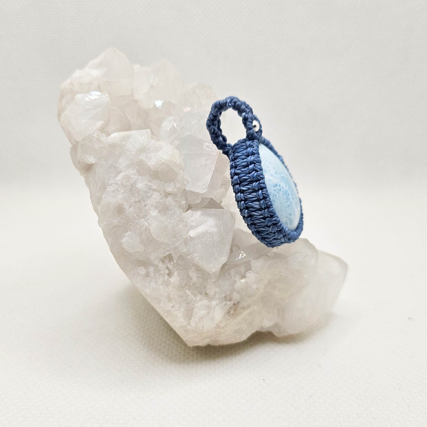 海紋石 Larimar（頸鏈）[0406-Lr03]